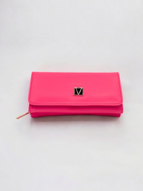 Telefon Sığabilen Fermuarlı Büyük Boy Şık Kadın Cüzdan