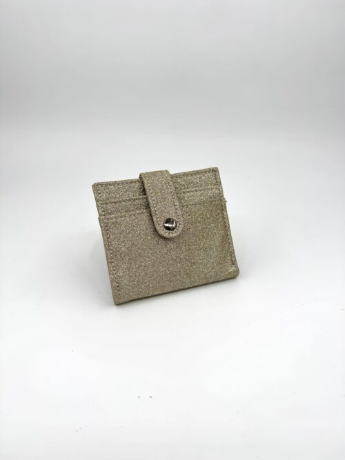 Gold Şık Simli Kartlık Cüzdan